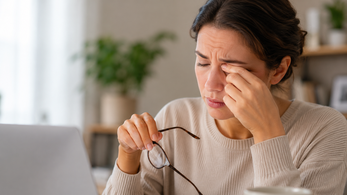 Sécheresse oculaire : causes, symptômes et solutions naturelles Image