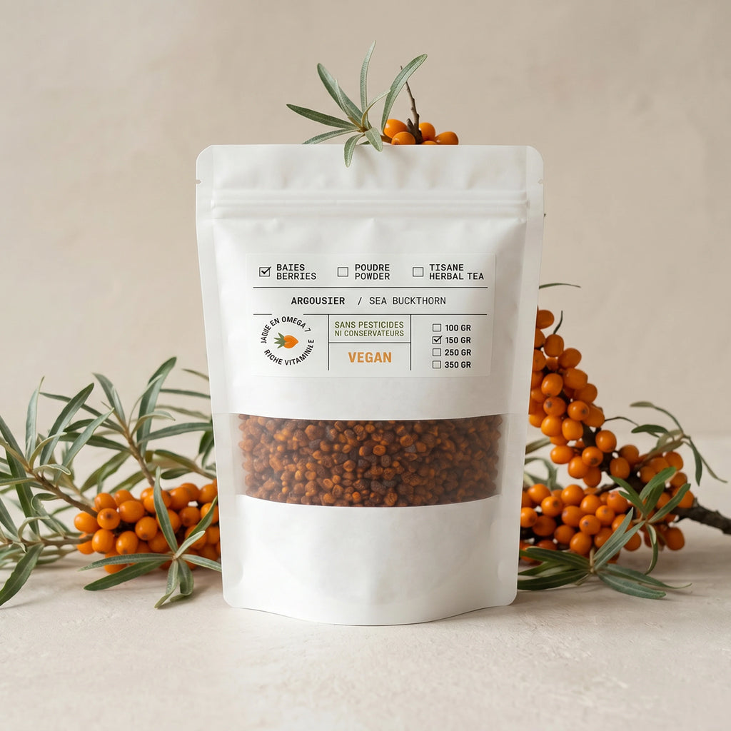 Baies d'Argousier Séchées - 150 g