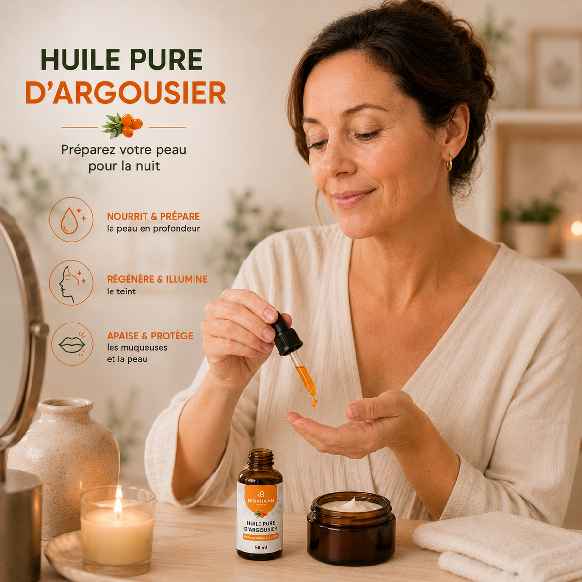 Huile Pure d'Argousier