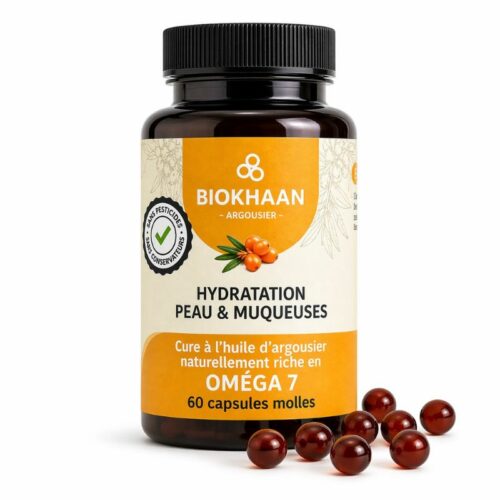 Capsules Argousier Hydratation Peau & Muqueuses