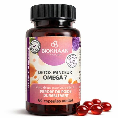 Detox Minceur Omega 7 - 60 Capsules