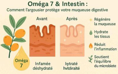 L’impact des oméga 7 issus de l’argousier sur la santé intestinale